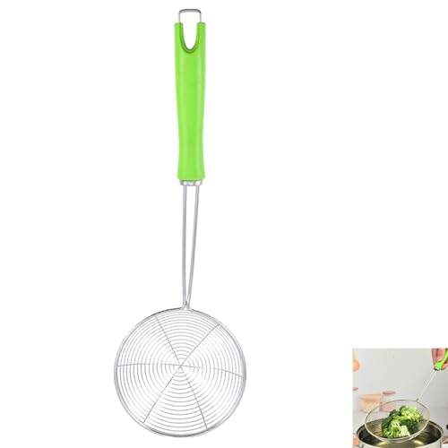 GALPADA �X�e�����X���X�g���[�i�[ 19.5cm �L�b�`���p�X�g���[�i�[ �g�����Ή� �����I�ȍ�� �ΐF���[�֗� ��ƒ�p�ɍœK�ȃL�b�`���p�i