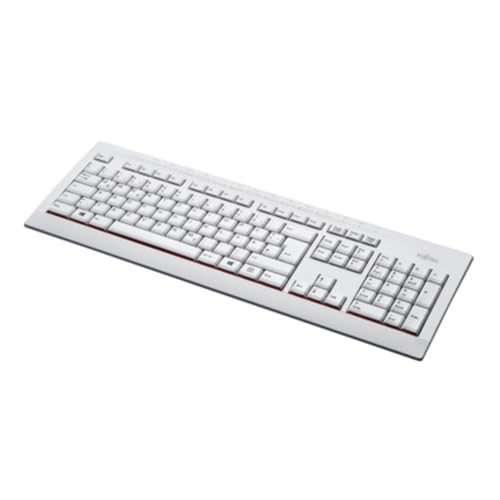 Fujitsu Keyboard KB521 DE, Einfarbig