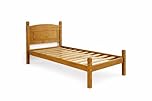 Mercers Furniture Corona Low Foot End Bed Frame, 3 ft, Brown