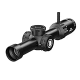 DISCOVERYOPT ED-AR 1-6X24IR LPVO Rifle Scope with 30mm Tube, Waterproof Fog-Proof Rugged Tactical Hunting Scope, First Focal Plane, 6 Levels Red Illuminated Reticle