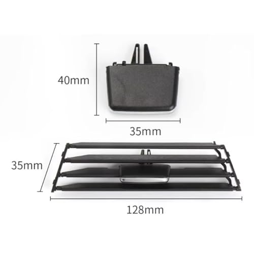 Grille d'aération E90 E91 E92 E93 kit réparation clip climatisation centrale série 3 64229130458 - 3