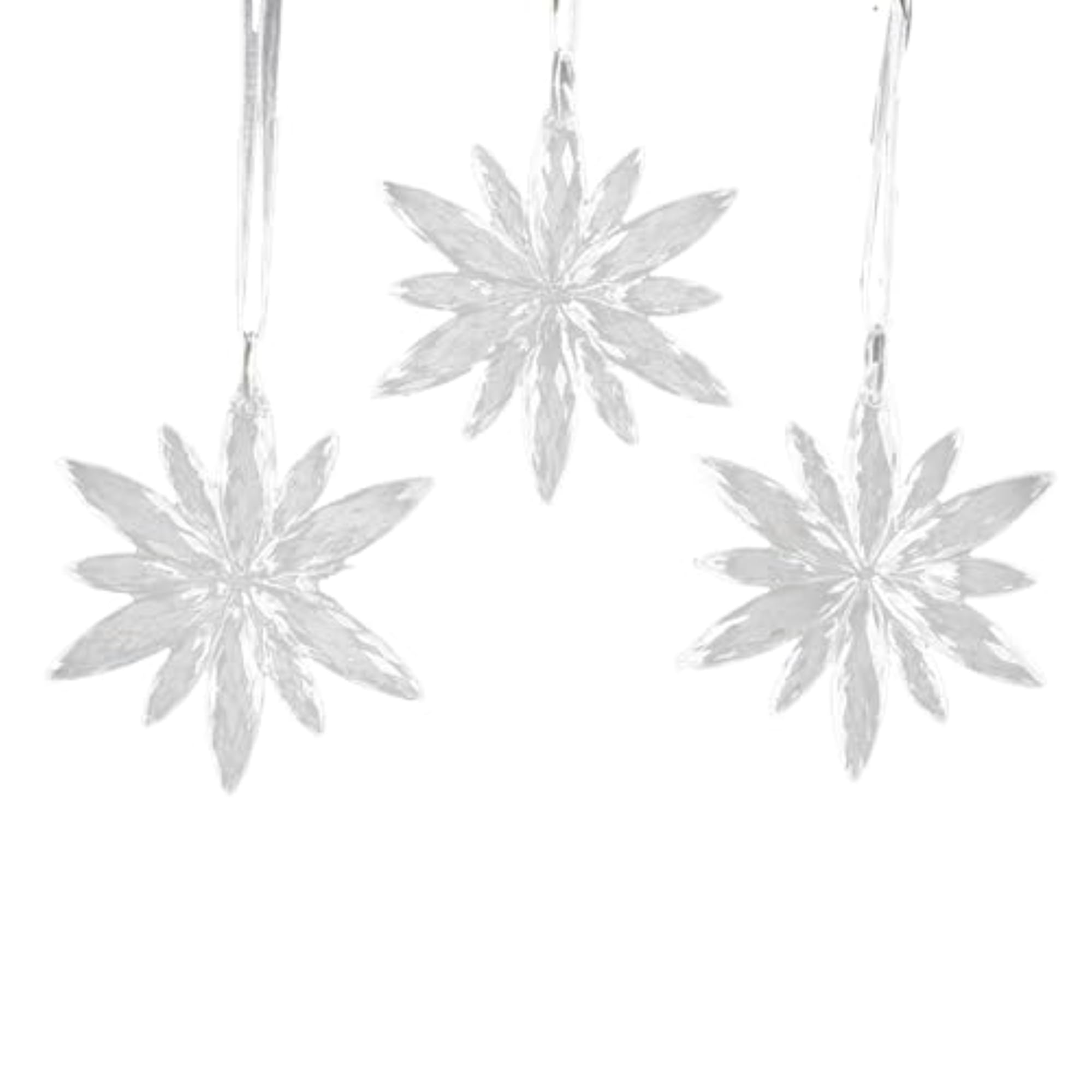 3X Christmas Tree Acrylic Pendant for New Year Decor