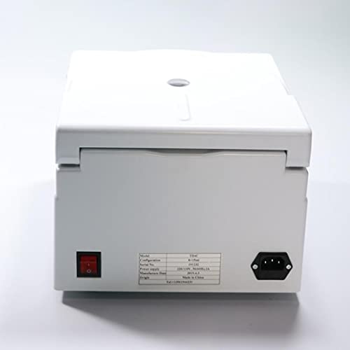 SHengwin Lab Benchtop Centrifuge Machine 10ml/15ml x 8, Laboratory PRP Centrifuge with Speed and Time, Lab Low Speed Desktop Centrifugal Machine 100-4000rpm - Thumbnail 7