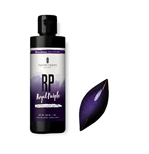 Pastry Chef's Boutique Renaissance Collection Colored Cocoa Butter - 7 oz - Royal Purple