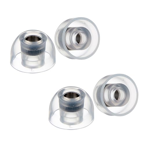 Image of AZLA Mithryl IEM Ear Tips, Stainless Steel Core Earbud Replacement Tips | Compatible with HiFi IEMs, Spacious Sound Stage, Deep Bass, Clear Highs, Not for TWS