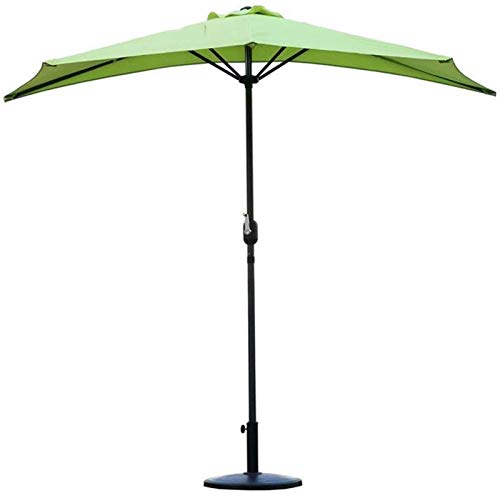 Sombrilla de jardín de 2.5m CLSDRZC con doble techo ajustable para terraza y piscina