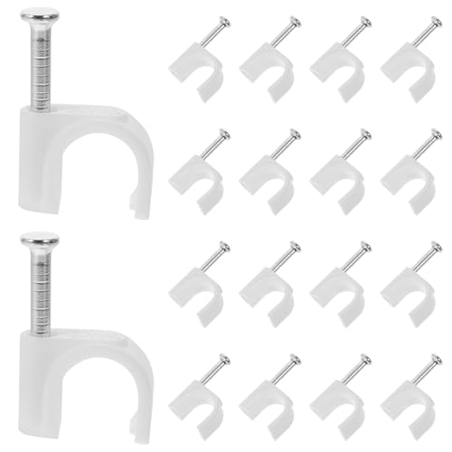 Generic �B�t�����P�[�u���N���b�v 300�Z�b�g �|���z���Œ�� �X�`�[�����ǖʃR�[�h�~�� �X�s�[�J�[���E�C�[�T�l�b�g�P�[�u�������ɓK�������p�r�Ǘp�N���b�v �ȒP�B�t���ݒu
