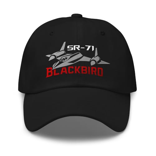 SR-71 Blackbird Dad Hat – Stealth Recon Jet Design for