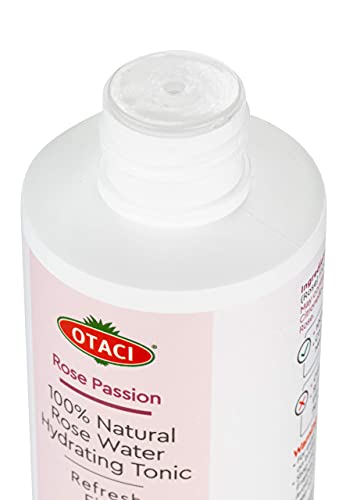 Otaci Rose Passion 100% Natural Rose Water Hydrating Toner, Facial Skin Moisturizer Hydrating Natural Cleanser #TOP6