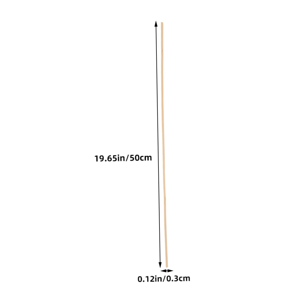 TEHAUX 20pcs Kite Material Bag Dowels for Model Building Kite Support Sticks Dowel Rod Project Birdcage Frame Sticks Long Rods for DIY Projects