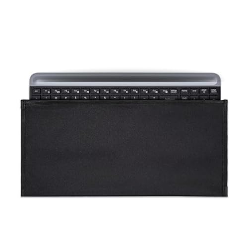 Image of EDRAK Keyboard Dust Productive Bag Case Sleeve Pouch for UniversalKeyboard, Logitech /Razer /Das /Havit /Apple Magic Keyboard Protector, Wireless /Wire Computer /Gaming PCKeyboard Dust Cover KC1(Black)