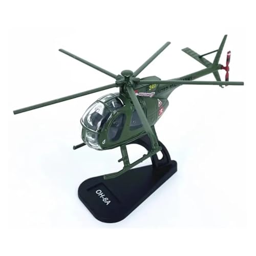 Helicóptero OH-6A de colección mini avión para decorar escritorio 4
