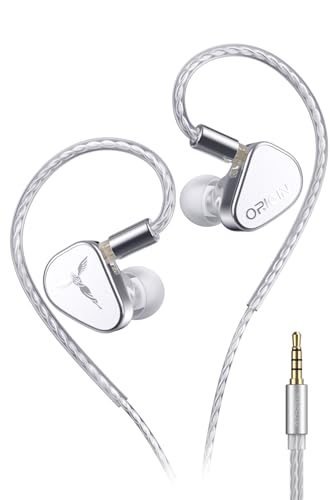 TANCHJIM ORIGIN イヤホン有線 | 10mm DMT5シングルダイナミックドライバー搭載 | ボーカル強化 1 DD HIFIプレミアムサウンド | 0.78mm 2Pin着脱式絡みにくいケーブル | 低歪みデュアルマグネティックサーキット | 3.5mm端子対応