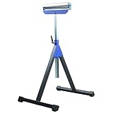 KASTFORCE KF3011 Heavy-Duty Roller Stand with 2 Inch Roller 300 Lbs Capacity, Adjustable Miter Saw Extension, Folds Flat for Easy Storage, Galvanized Steel Roller