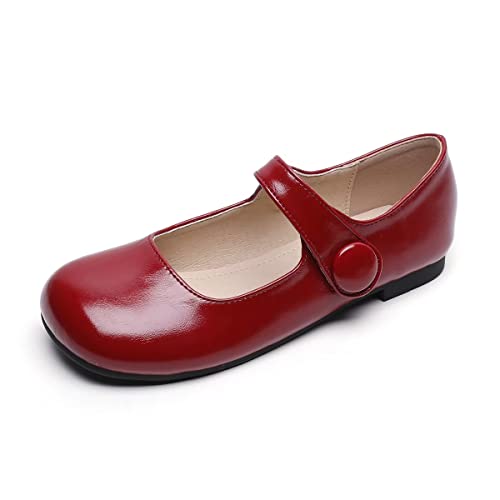 Image of LUXINYU Women's Slip on Flats,Classy Round Toe Solid Classic Mary Jane Ballet Dance Shoes Soft Comfortable PU Flat Shoes