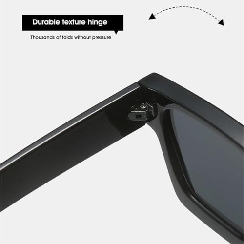 Lunettes de soleil vintage de haute qualité au design punk affirmé - 5