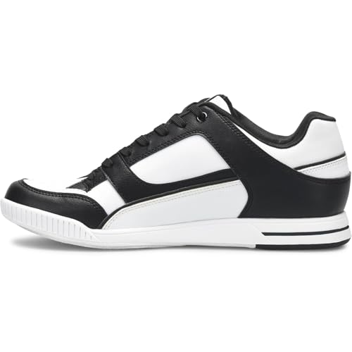 Image of Dexter Men's Royal Bowling Shoe White /Black - Universal Slide Soles - Made for Both Left and Right Handed Bowlers - Athletic Fit - Lightweight