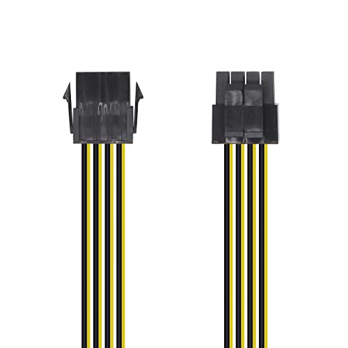 Aisens Cable De Alimentaciã“N Microprocesador A131-0419/ Molex -4+4 Pin Macho Molex 8 Pin Hembra/ 30Cm