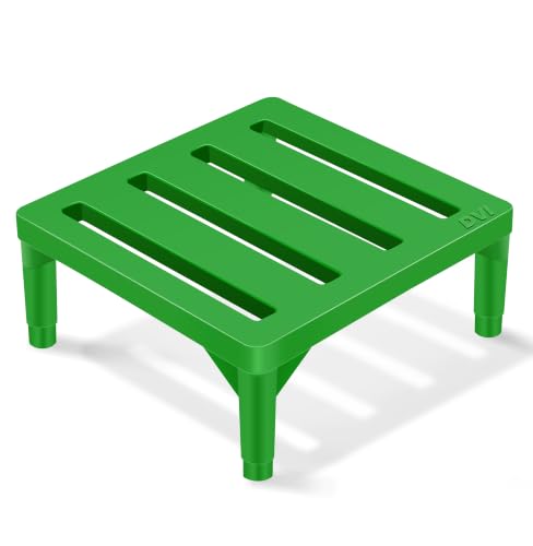 Image of DVI Heavy Duty Green Plant Stand | Pack of 1 | Strong, Durable, Rust-Proof | Supports Up to 200 Kg | Indoor & Outdoor Use | Pot Stand for Big Size Plants | All Weather Resistant Pot Stand