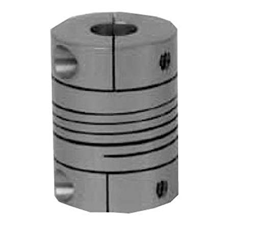 Lovejoy EC100 68514456640 Single Beam Clamp Style Coupling, Aluminum, Inch, 1/4