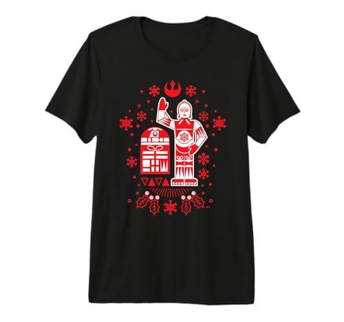 T-shirt Star Wars de Noël R2-D2 et C-3PO, le cadeau idéal à glisser sous le sapin