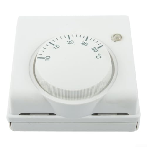Termostato mecánico para habitación, interruptor de encendido/apagado para calefacción por suelo, control automático de temperatura, para caldera combinada o normal