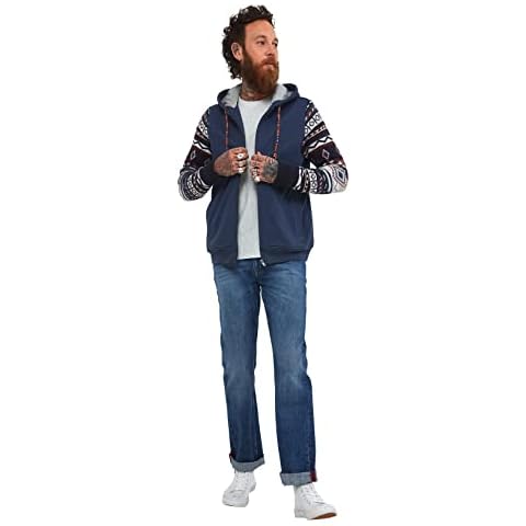 Joe Browns Blue Knitted Hooded Jumper Cover