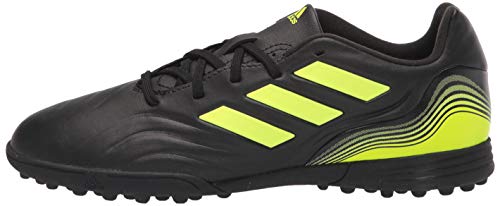 Adidas Boy's Copa Sense.3 Turf Soccer Shoe, Black/White/Solar Yellow, 12 Little Kid #TOP7