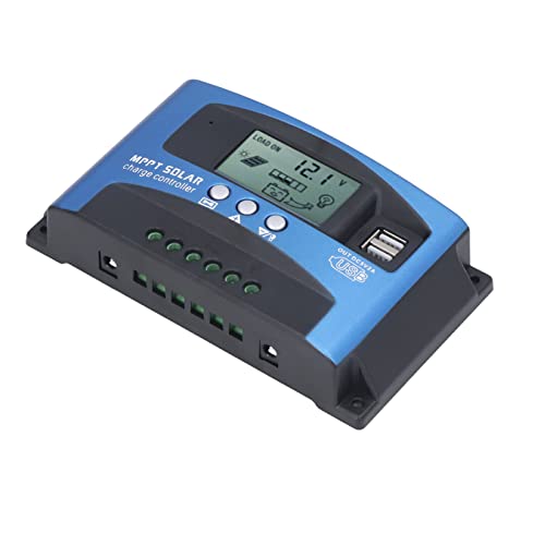 Controlador de Carga Solar MPPT Controlador de Alumbrado Público Inteligente LED 12V 24V para Uso Industrial (100A)
