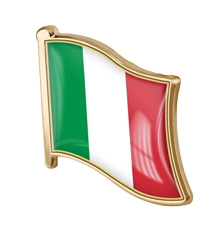 Image of vmcoatdu Country Flag Pin Badge International Travel Brooch Metal Alloy Souvenir Pin for Hat Clothes Backpack