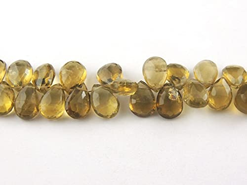 Beer Quartz perles poires pour vos bijoux bohèmes chic d'été