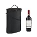 Aymzbd 2 Bottle Wine Totes Bag Insulated Cooling Bag Spacious Multifunctional Wine Carrier Insulated Backpack for Hiking Beach Work