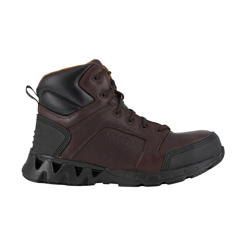 Reebok Work Men's Zigkick RB7005 Work Shoe, Brown2