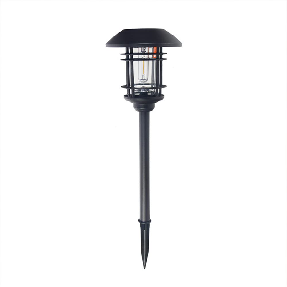 Solar Post Lights Oświetlenie ogrodowe, Solarna lampa trawnikowa, Wodoodporne oświetlenie krajobrazu, Dekoracyjne oświetlenie w stylu ścieżki, Bez rachunków za prąd, bez okablowania Oświetle
