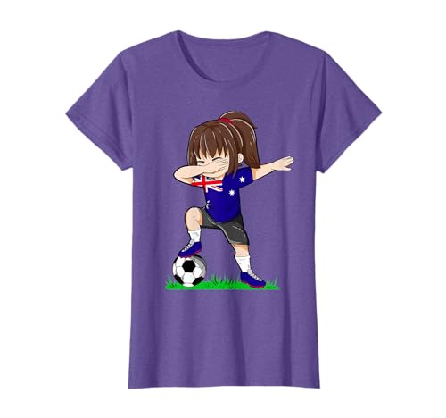 Soccer Australia Jersey Shirt Australian Flag Football Girls T-Shirt