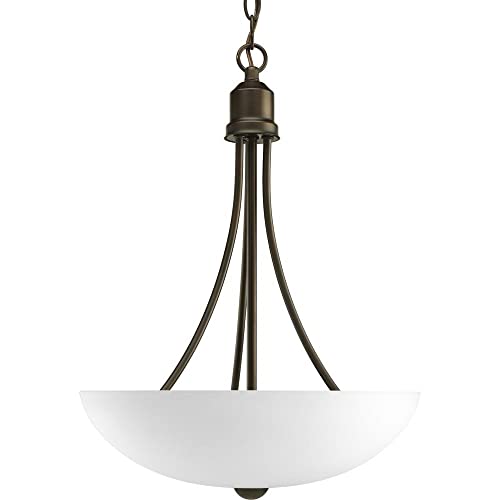 Image of Progress Lighting P3914-20 Gather Collection 2-Light Foyer Pendant, Antique Bronze