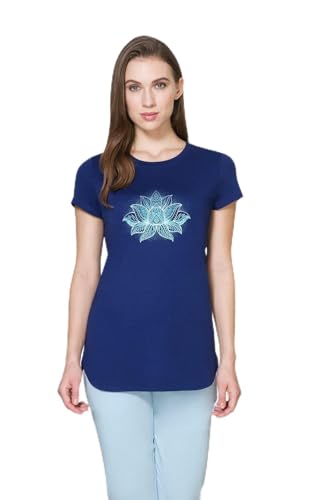 Image of Van Heusen Women's Cotton Regular Fit T-Shirt