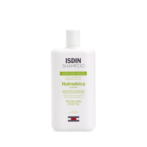 ISDIN Nutradeica Anti-Dandruff Shampoo, Reduces Flaking, Itching and Excess Sebum