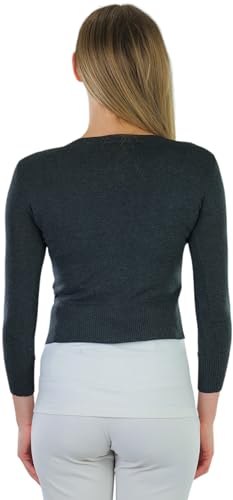 Image of ToBeInStyle Women's Long Sleeve Button Down V-Neck Cardigan
