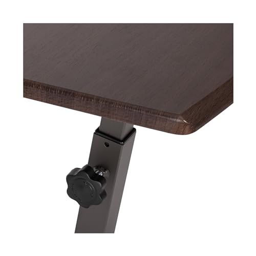 Seville Classics WEB162 Mobile Laptop Computer Desk Cart Height-Adjustable From 20.5 Inch To 33" thumb #5