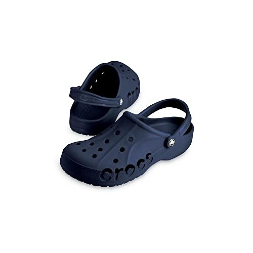 Image of Crocs Baya Croslite Slip On Mens Casual Clogs (Black,7)