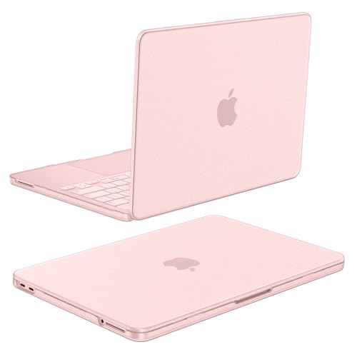 FINTIE Custodia Compatibile con MacBook Neo 13 Pollici A3404 (A18 Pro Chip, 2026) - [100% Colore Ufficiale] Sottile Rigida Cover Opaca Trasparente Anti-Impronte, Rosa