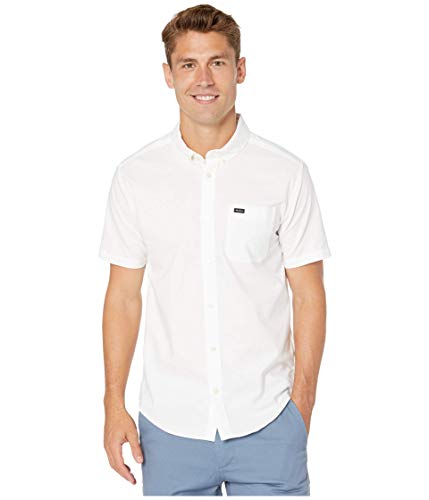 Chemise RVCA stretch homme manches courtes coupe ajustée mode été