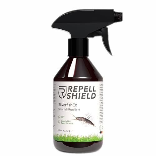 RepellShield Spray Anti Poisson d'Argent 250ml, Géraniol