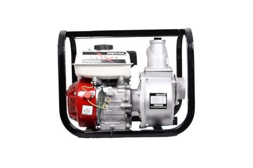 Image of 7.5 HP Petrol Water Pump Set (3 Inch) | 4 Stroke Engine, 3600 RPM | Max Discharge 1200 L /Min | High Head, Heavy Duty Pump for Agriculture, Irrigation, Farming & Drainage