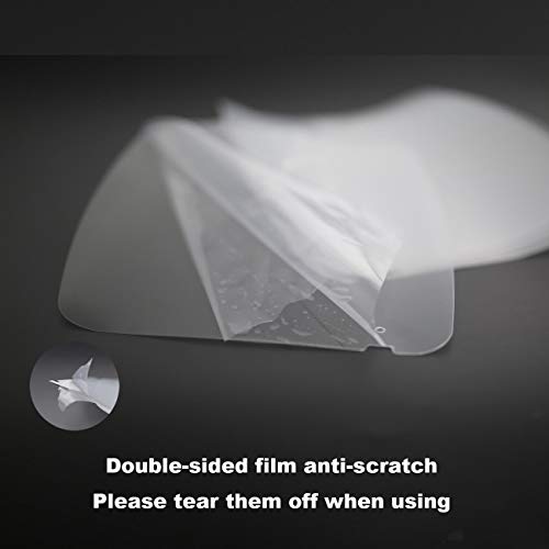 Face Shields Set With 12 Replaceable Anti Fog Shields And 6 Reusable Colored Glasses For Man And Women To Protect Face And Eyes #TOP1