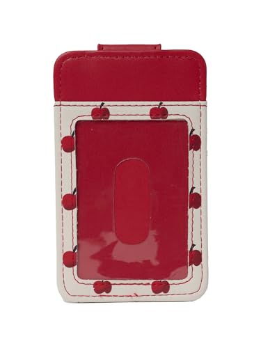 Image of Disney Card Holder Women Slim Compact Wallet Small (Snow White Red)