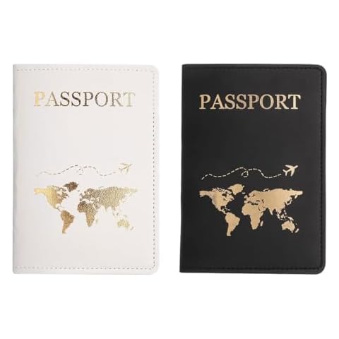 Stylish Leather Passport Holder for Travel Cover