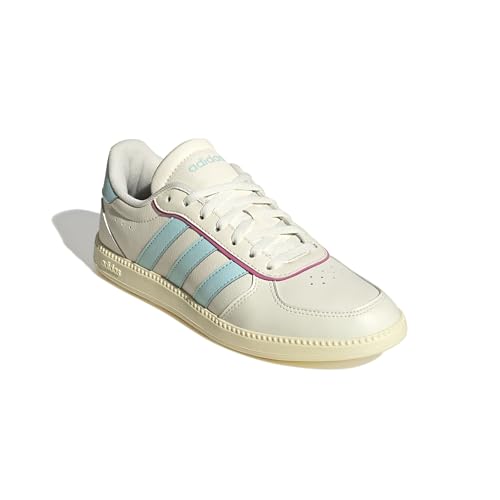 Image of adidas Womens Breaknet Sleek Sneakers Shoes Casual - Brown
