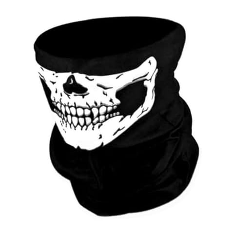 Cache cou CUSTOMprivé tête de mort Cover